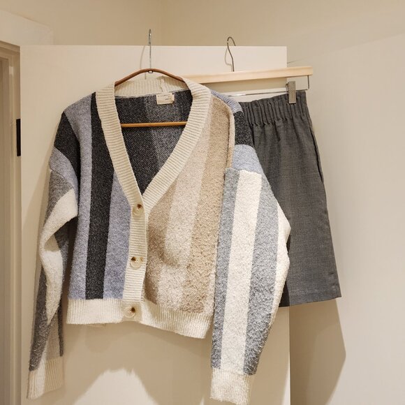 J.Crew Grey Short Skirt - Picture 3 of 4